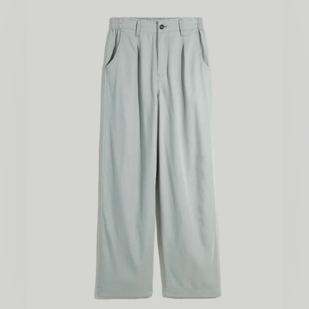 🩵 Madewell The Neale Straight-Leg Pant in
Drapeweave in Overcast, sz 10 - Picture 2 of 16